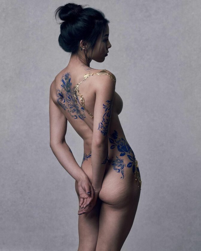 Anna Akana Topless Artistic Nude