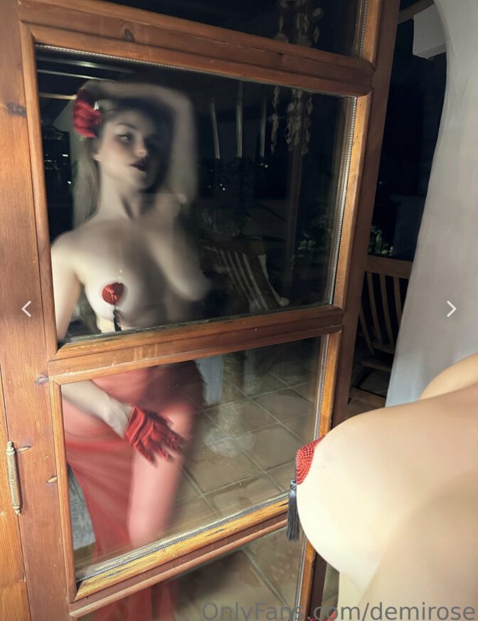 Demi Rose Topless With Pasties