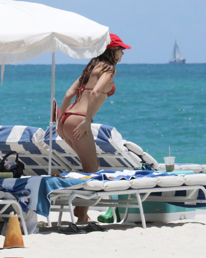 Emily Ratajkowski Miami Beach Bikini