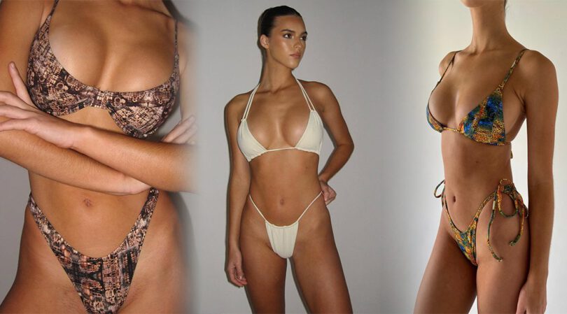 Sizzling Hot: Emily Feld Flaunts Her Bikini Body and Irresistible Breasts in Lahana Swim 2023 Collection