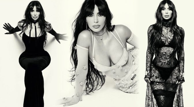 Provocative Seduction: Kim Kardashian’s Boobs and Curves Take Center Stage in Vogue Italia July 2023