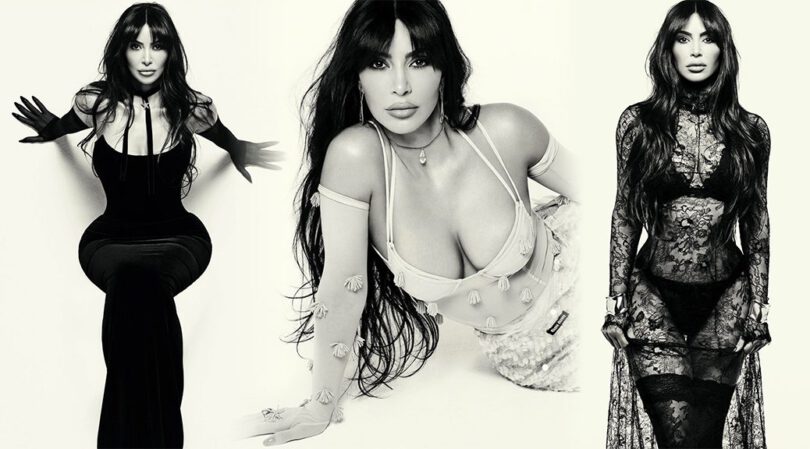 Provocative Seduction: Kim Kardashian’s Boobs and Curves Take Center Stage in Vogue Italia July 2023