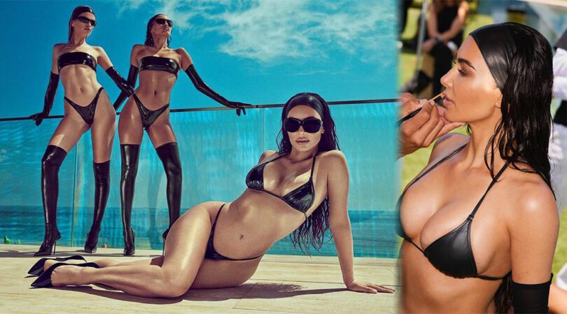 Dive into Kim Kardashian’s Bikini Fantasy: Skims Campaign Unveils Boobs and Sultry Curves