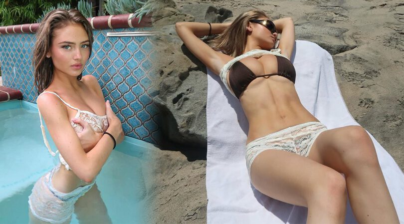 Spectacular Boobs Unleashed: Leni Klum Stuns in Bella Venice Campaign 2023