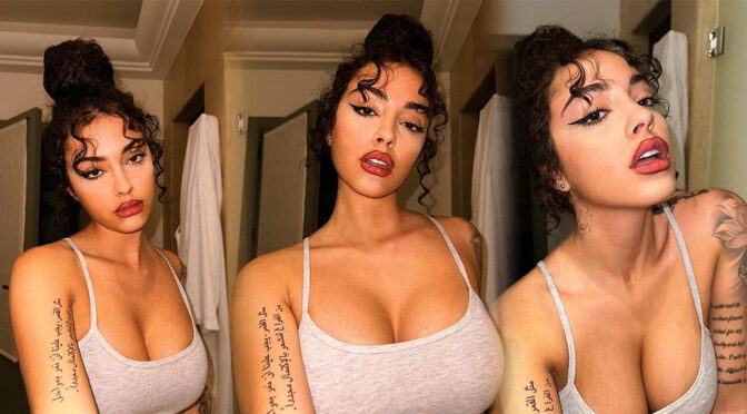 Seductive Sensation: Malu Trevejo Flaunts Her Breathtaking Cleavage in Revealing Attire