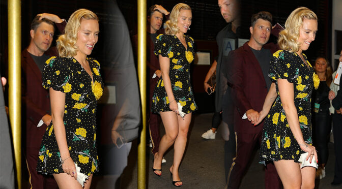 Scarlett Johansson Gorgeous Legs