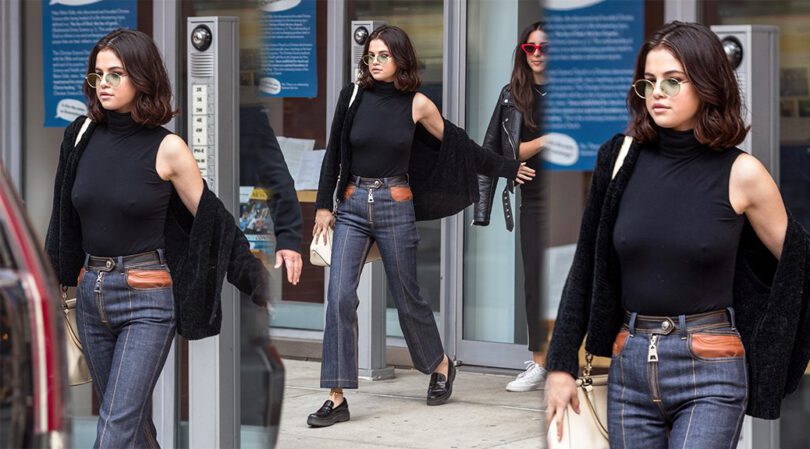 Selena Gomez Turns Heads in NYC: Braless Beauty and Provocative Pokies!
