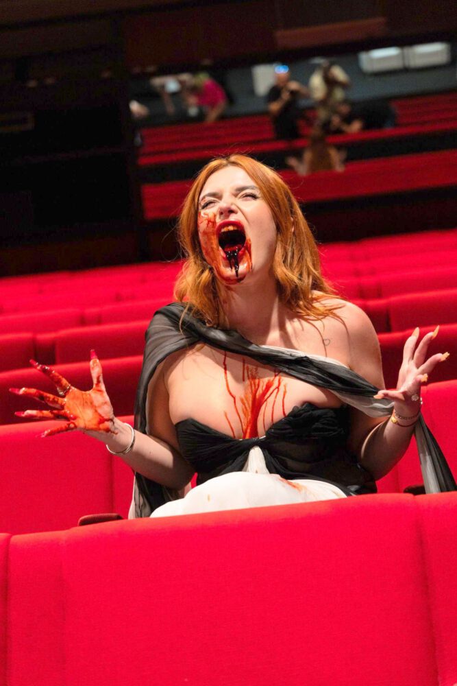 Bella Thorne Blood Soaked Act Th Taormina Festival