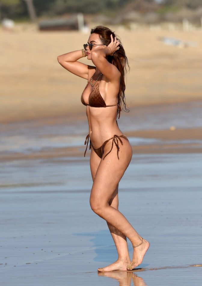 Jennifer Metcalfe Sexy Bikini Beach Paparazzi