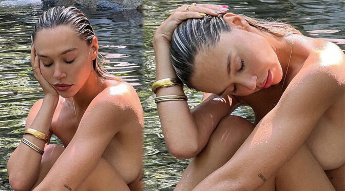 Exposed Elegance: Alexis Ren’s Topless Beauty Uncovered in Sexy Shoot!