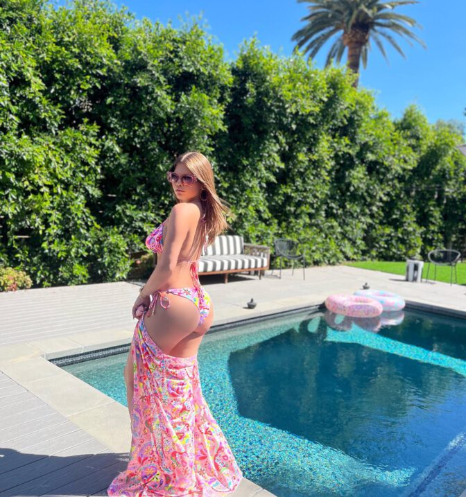 Chanel West Coast Big Ass In Bikini