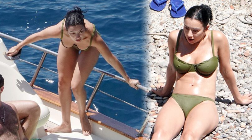 Seductive Charli XCX Flaunts Her Breathtaking Breasts and Booty in Positano Getaway