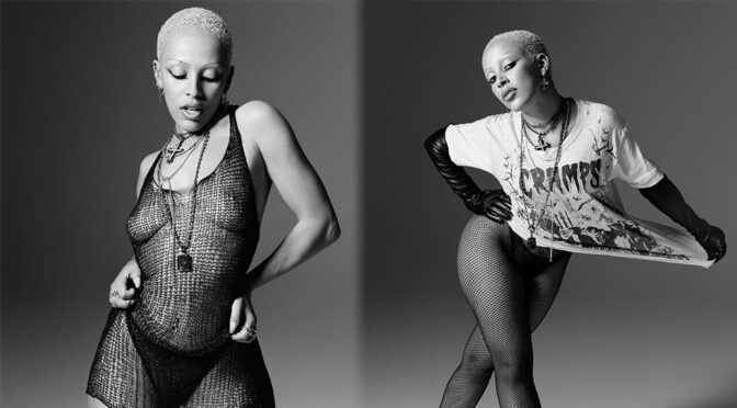 Steamy Photoshoot Alert! Doja Cat Flaunts Her Boobs for V Magazine! (NSFW)