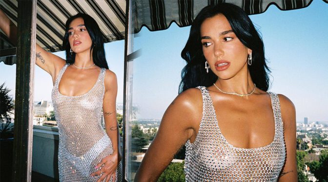 Unfiltered Seduction: Dua Lipa Flaunts Her Exposed Breasts, Nipples and Irresistible Ass in ‘Barbie’ Photoshoot by Lauren Leekley