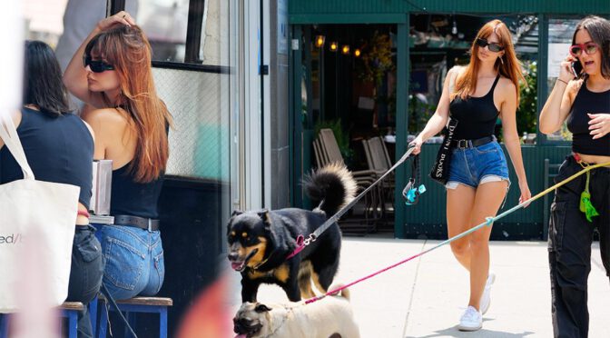 Emily Ratajkowski’s Sizzling NYC Adventure: Sexy Daisy Dukes and Legs Galore!