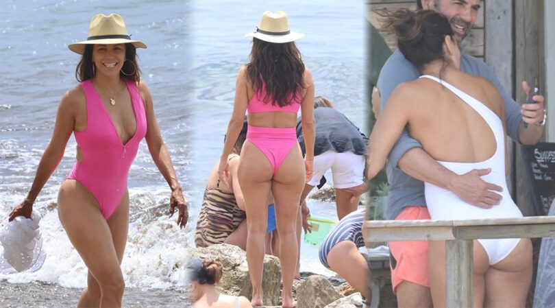 Eva Longoria’s Seductive Swimsuit: Beach Temptations with Gorgeous Ass!