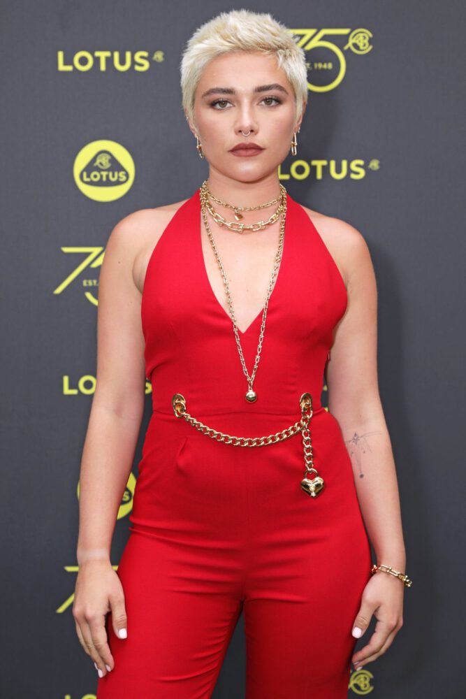 Florence Pugh Lotus Launch Elegance