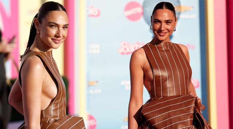 Provocative Side Boobs Galore: Gal Gadot Turns Heads at “Barbie” Premiere in Los Angeles
