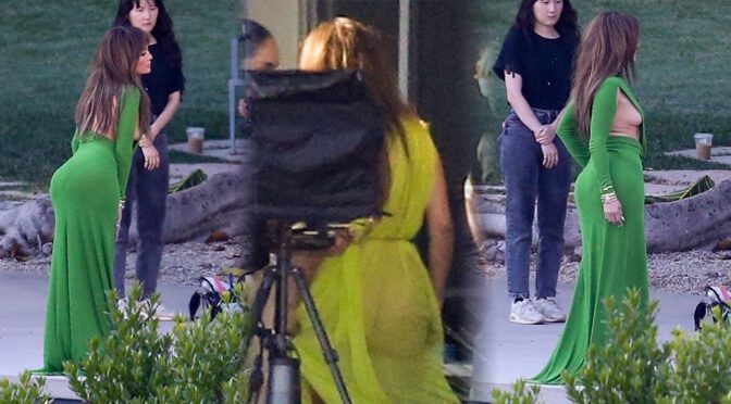 Provocative Perfection: Jennifer Lopez’s Side-Boob and Curvy Backside Steal the Show in Hollywood Hills Shoot