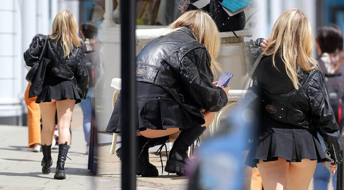 London’s Hottest Sight: Lottie Moss Shows Off Her Booty in a Revealing Mini Skirt