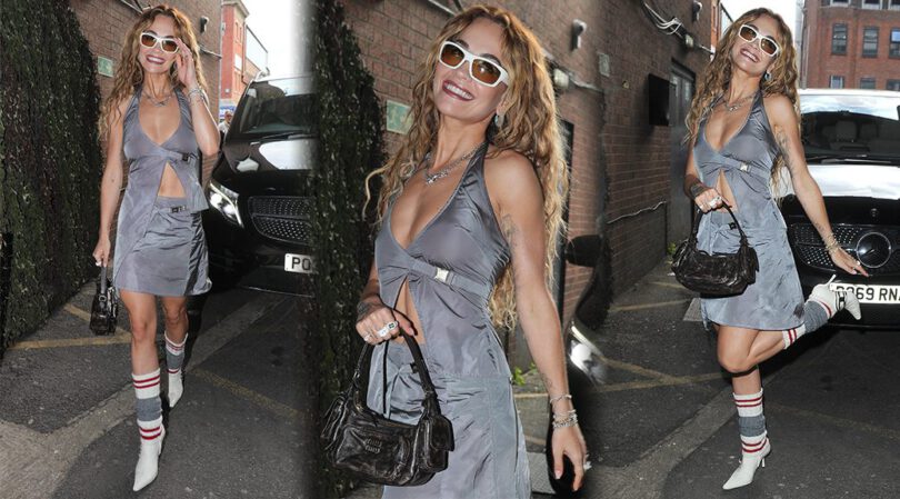 Rita Ora: The Sizzling Sensation in Sexy Dress at PRYZM Kingston in London