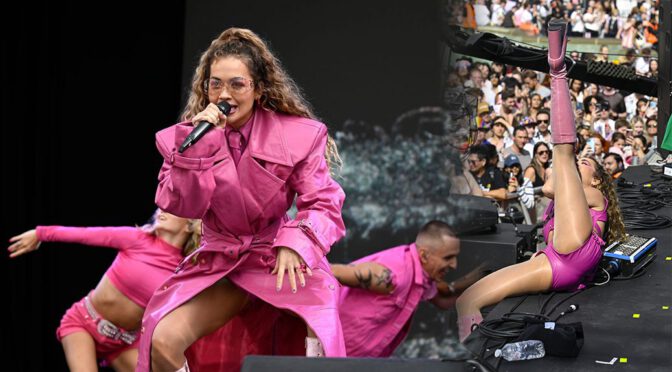 Sizzling Performance Alert: Rita Ora’s Revealing Outfit at Gay Pride Ignites the Crowd!