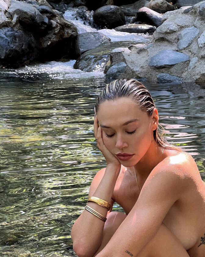 Alexis Ren Topless Beauty Photo Shoot