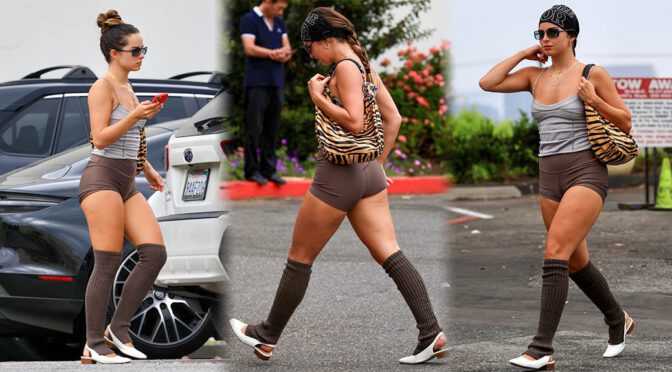 Sultry Vibes: Addison Rae’s Los Angeles Pilates Session