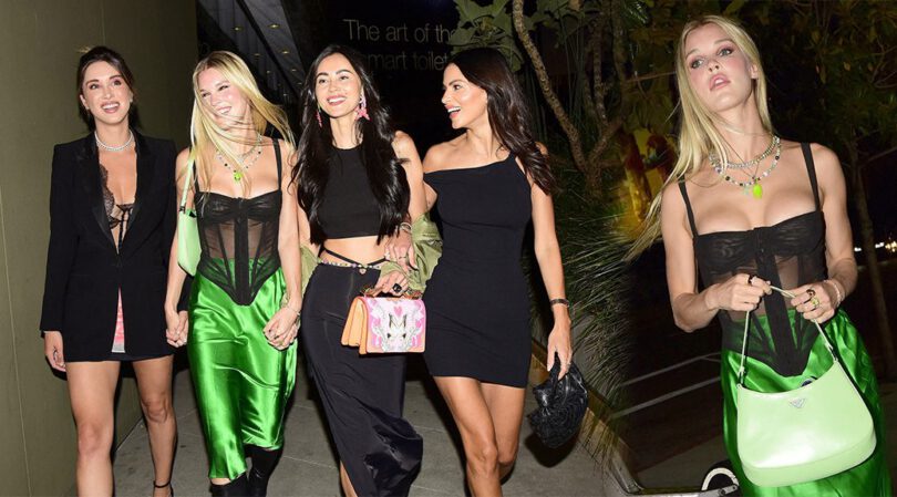 Boobs and Cleavage Galore: Joy Corrigan’s Sensational Hollywood Outing