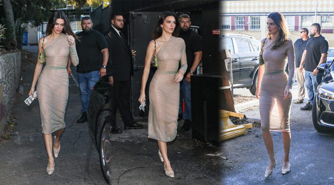 Kendall Jenner’s Scandalous Sheer Dress at 818 Tequila Bash Leaves Little to the Imagination!