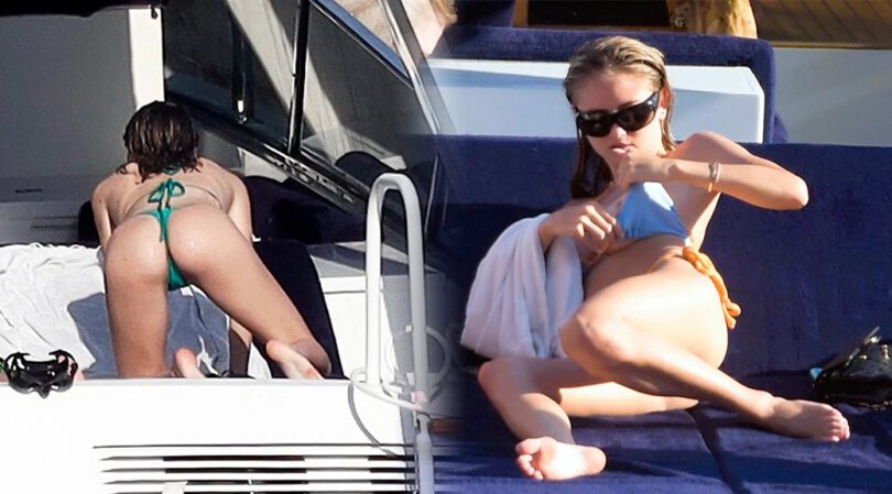 Steamy Yacht Saga: Leni Klum’s Bikini Oops and Breathtaking Curves Stun the Internet