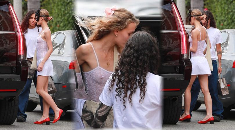 Braless Beauty: Lily-Rose Depp Stuns in Mini Skirt and Revealing Top!