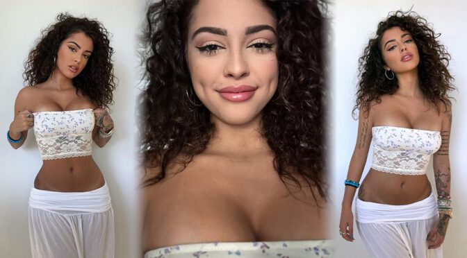 Boobs and Beauty: Malu Trevejo’s Irresistible Cleavage On Display
