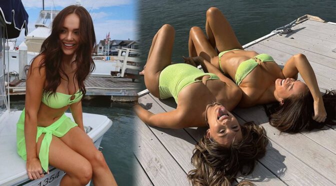 Oana Gregory Makes Waves in VYB Swimwear’s August 2023 Campaign: Bikini, Boobs, and Legs that Ignite