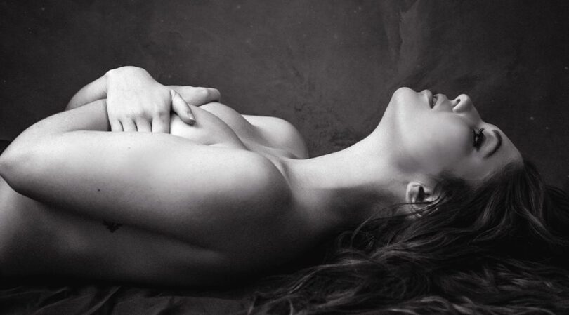 Sultry and Sensational: Samantha Hanratty’s Topless Beauty in Chris Labadie Photos