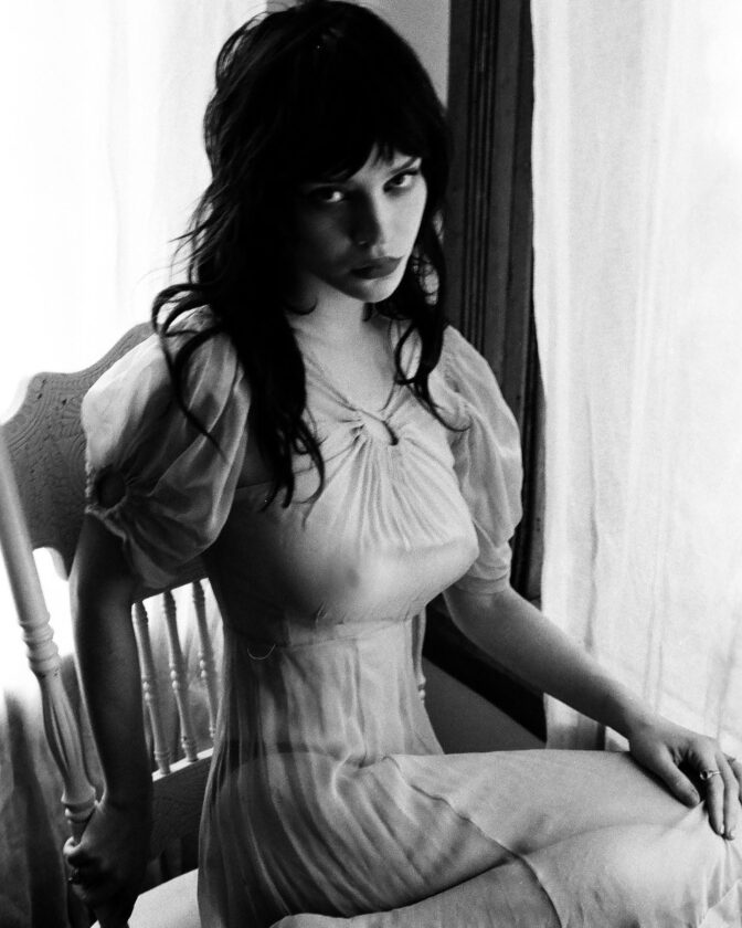 Sophie Thatcher See Through Photoshoot