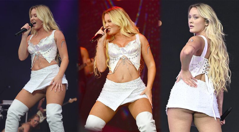 Zara Larsson Unleashed: Booty, Panties and Allure at Brighton Pride 2023
