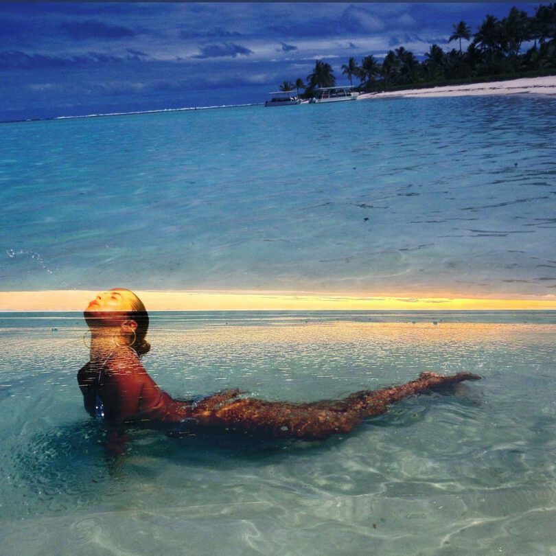 Addison Rae Flaunts Her Bikini Perfection On Tahiti's Sandy Shores.