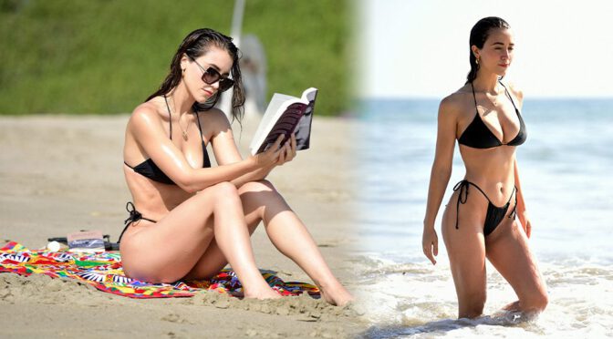 Caylee Cowan’s Malibu Beach Affair: Bikini Bliss with the Spotlight on Her Perfect Boobs!