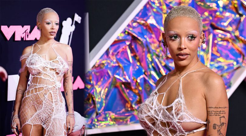 Doja Cat Sets MTV VMAs on Fire with Scandalous Outfit – Nipples, Boobs, and Ass On Display!