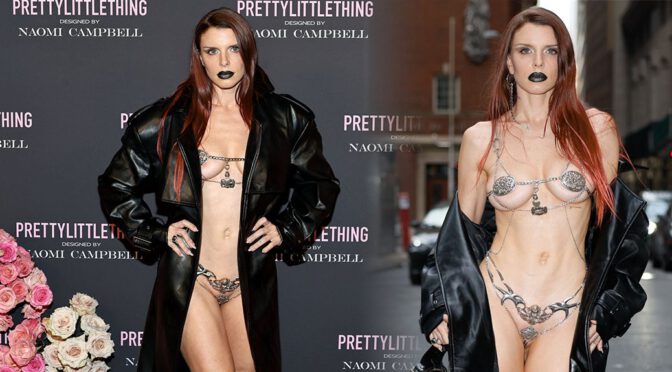 Julia Fox Shocks New York: Scandalous Revealing Outfit Steals the Spotlight