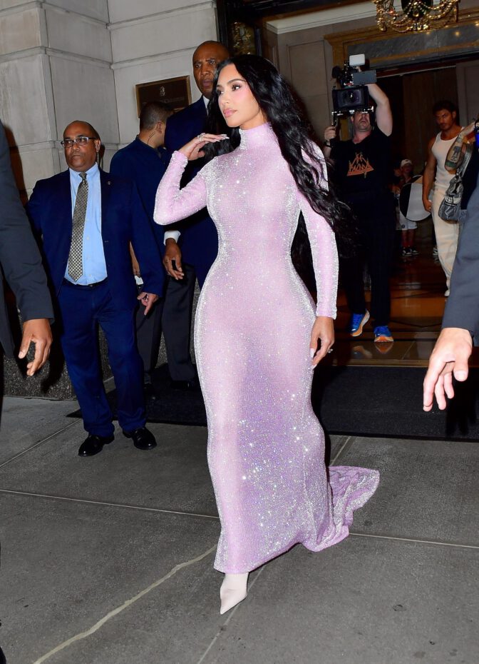 Kim Kardashian Curvy Body Kering Event