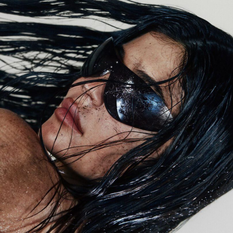 Kylie Jenner Topless Acne Studios Denim