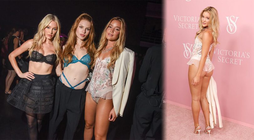 Olivia Ponton Sets New York Ablaze: Lingerie Glam at Victoria’s Secret World Tour 2023, Featuring Those Irresistible Legs and Booty!