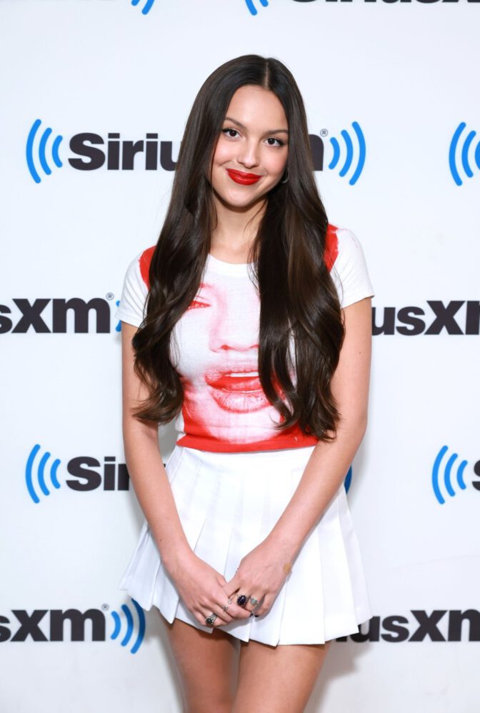 Olivia Rodrigo White Mini Skirt Nyc Beauty