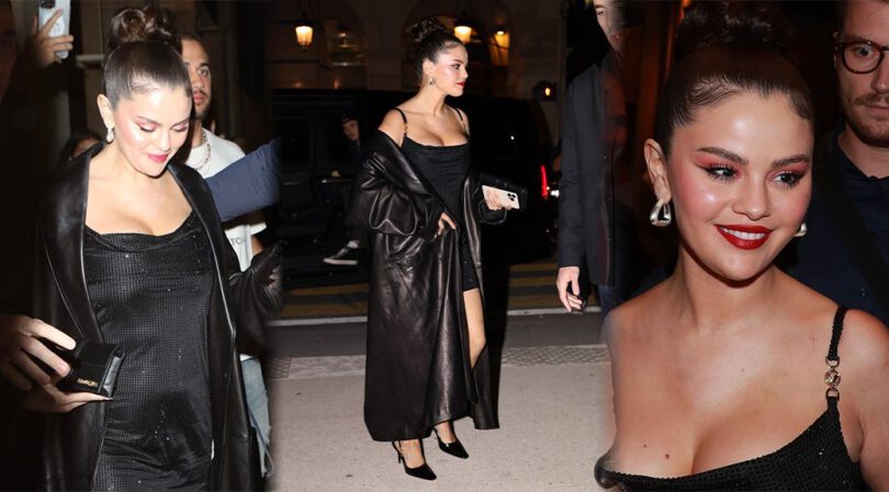 Selena Gomez’s Parisian Seduction: Unleashing Boobs and Hypnotic Cleavage!