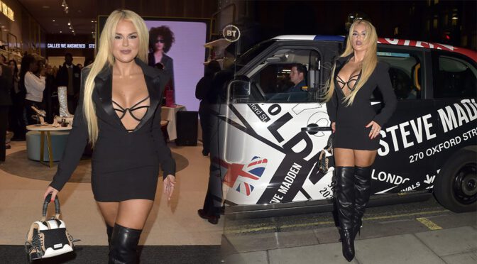 Tallia Storm Sexy Boobs And Outfit
