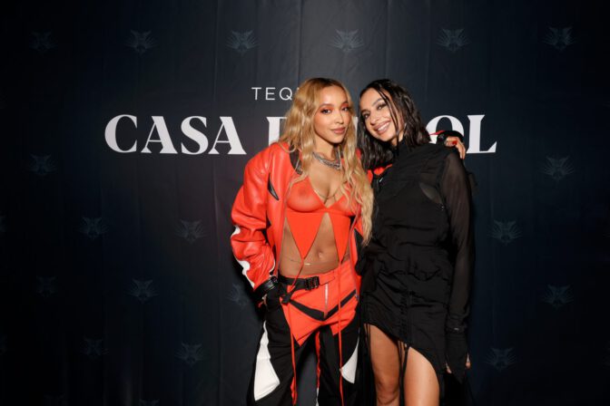 Tinashe At Nyfw: See Through Outfit Revealing Braless Boobs And Nipples.