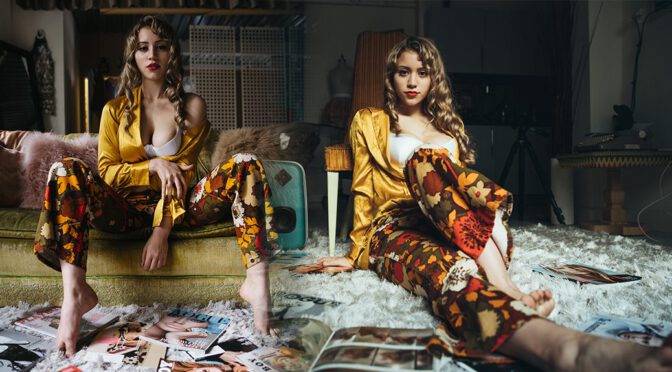 Maxwell Swift’s Erotic Photo Shoot: Caylee Cowan’s Alluring Boobs and Bra on Full Display