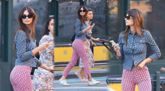 Ass-tounding Sight: Emily Ratajkowski’s NYC Tight Pants Temptation